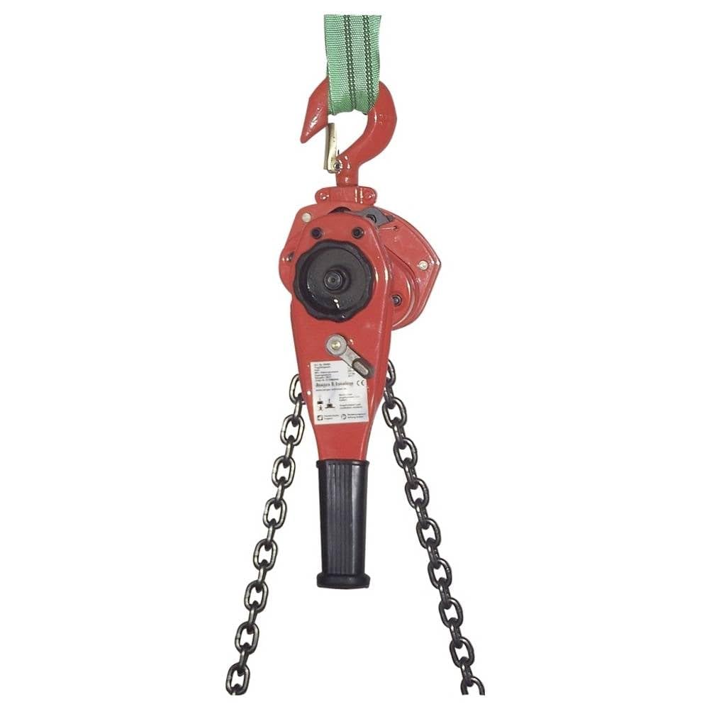 Berger + Schröter 60589 Doppia Cricchetto paranco 1000 kg GS