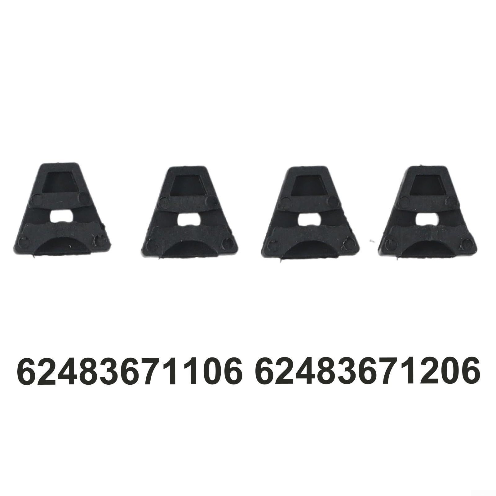 4 pezzi parti di riparazione tetto apribile per Mercedes A C E CLA Classe W176 W205 C207 Kit di ricambio in plastica 62483671106 62483671207 per manutenzione auto