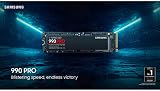 Samsung 990 PRO, 2000 GB, M.2, 7450 MB/s (MZ-V9P2T0BW) - 2