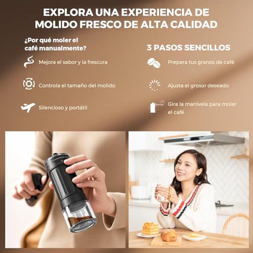 La Mejor Selección de Molinillo de Cafe los más recomendados. 24 Imagen adicional