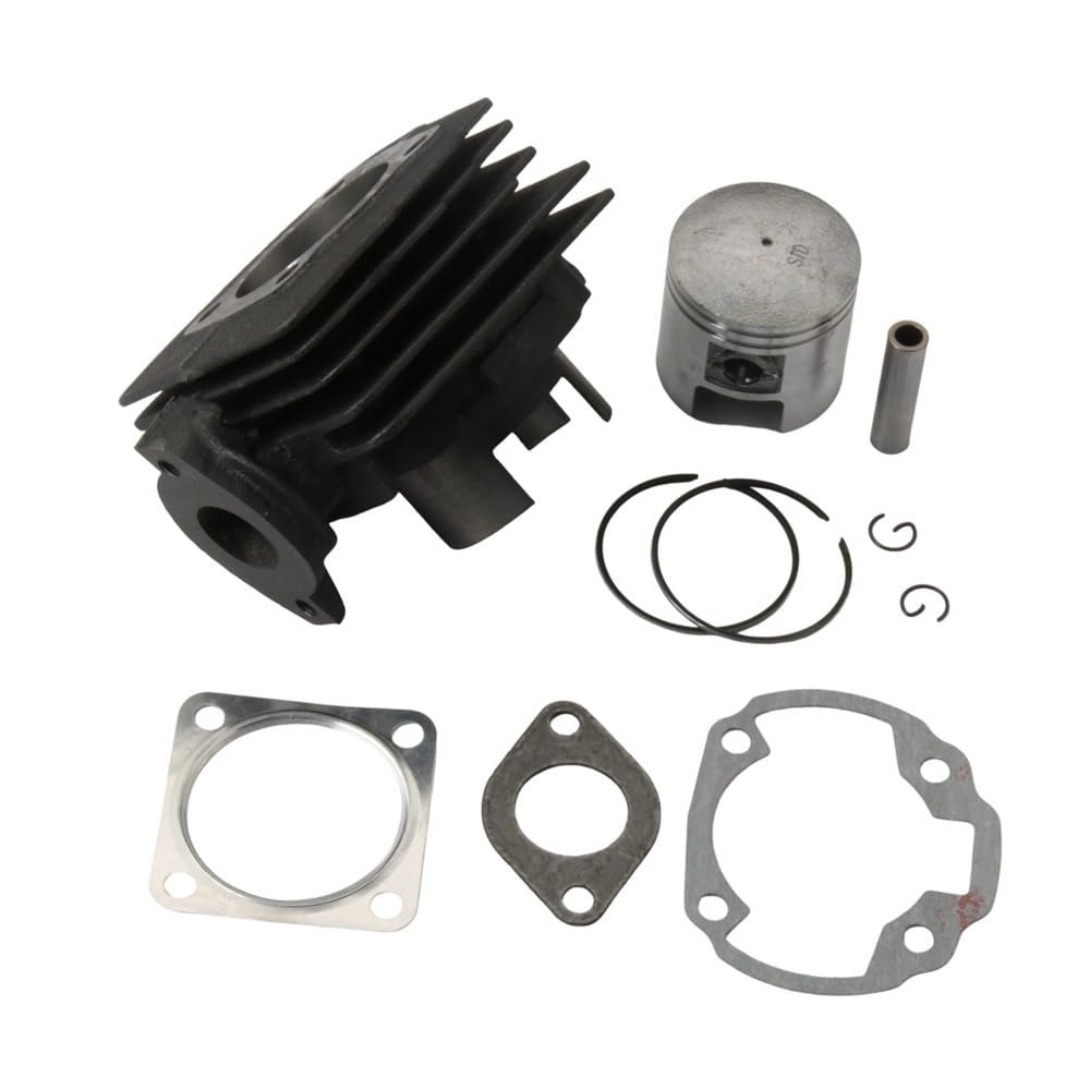 Cilindro de gran diametro 70cc con aletas de refrigeracion AC para motor 2T 50cc 7