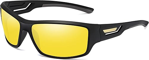 Miniatura 7 de Cyxus Gafas de sol deportivas polarizadas para hombres y mujeres, para correr, ciclismo, pesca, golf, conducción, gafas de sol Tr90