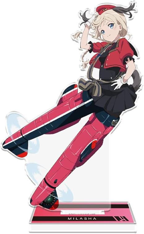 Amazon 連盟空軍航空魔法音楽隊ルミナスウィッチーズ アクリルキャラスタンドc ミラーシャ アニメ 萌えグッズ 通販