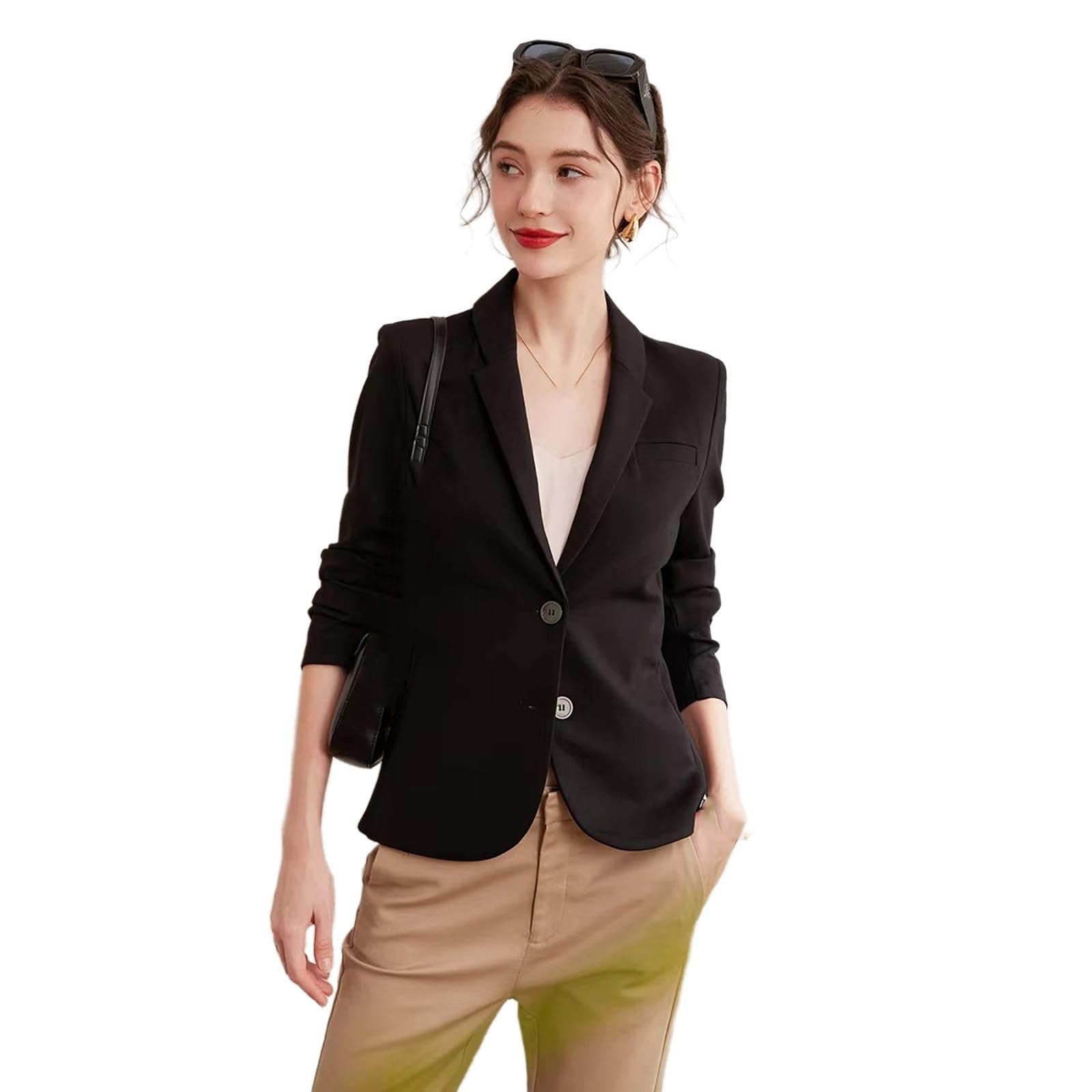 Blazer rétro pour femme solution veste d automne ajustée et confortable