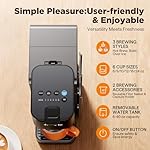 Tastyle - Hot & Iced Coffee Maker with Magnetic K-Pod Organizer (pods not included), stores 10 pods, 4-5 cups of coffee maker and single serve coffee maker for K cup and grounds - Image 2
