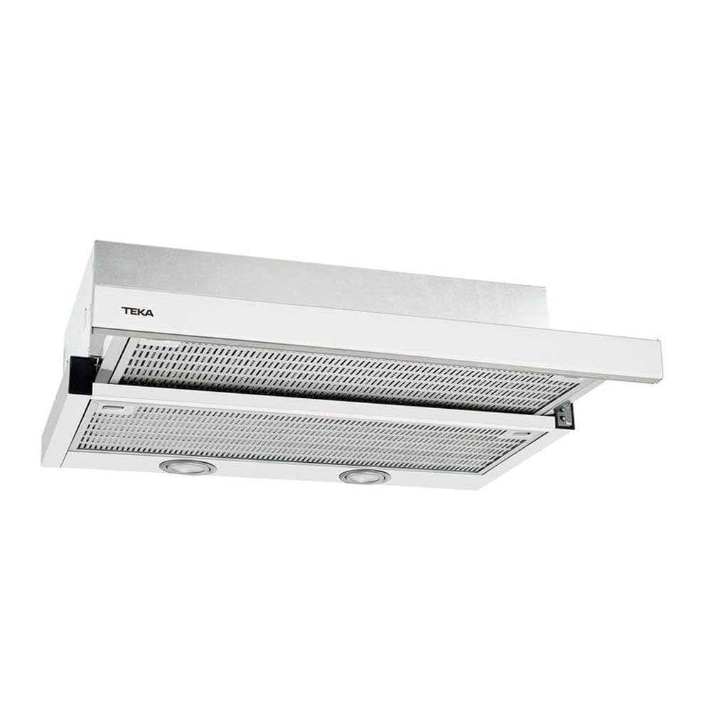 Teka CNL 6400.2 Dunstabzugshaube 60 cm ausziehbar Anti-Fingerabdruck LED-Beleuchtung Weiß