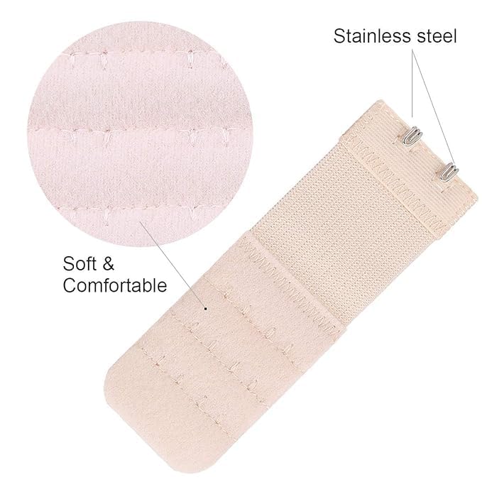 Culture Flossy® 6 Pcs Women's Bra Extenders 2 Hooks/3 Hooks Bra Extension - Image 7