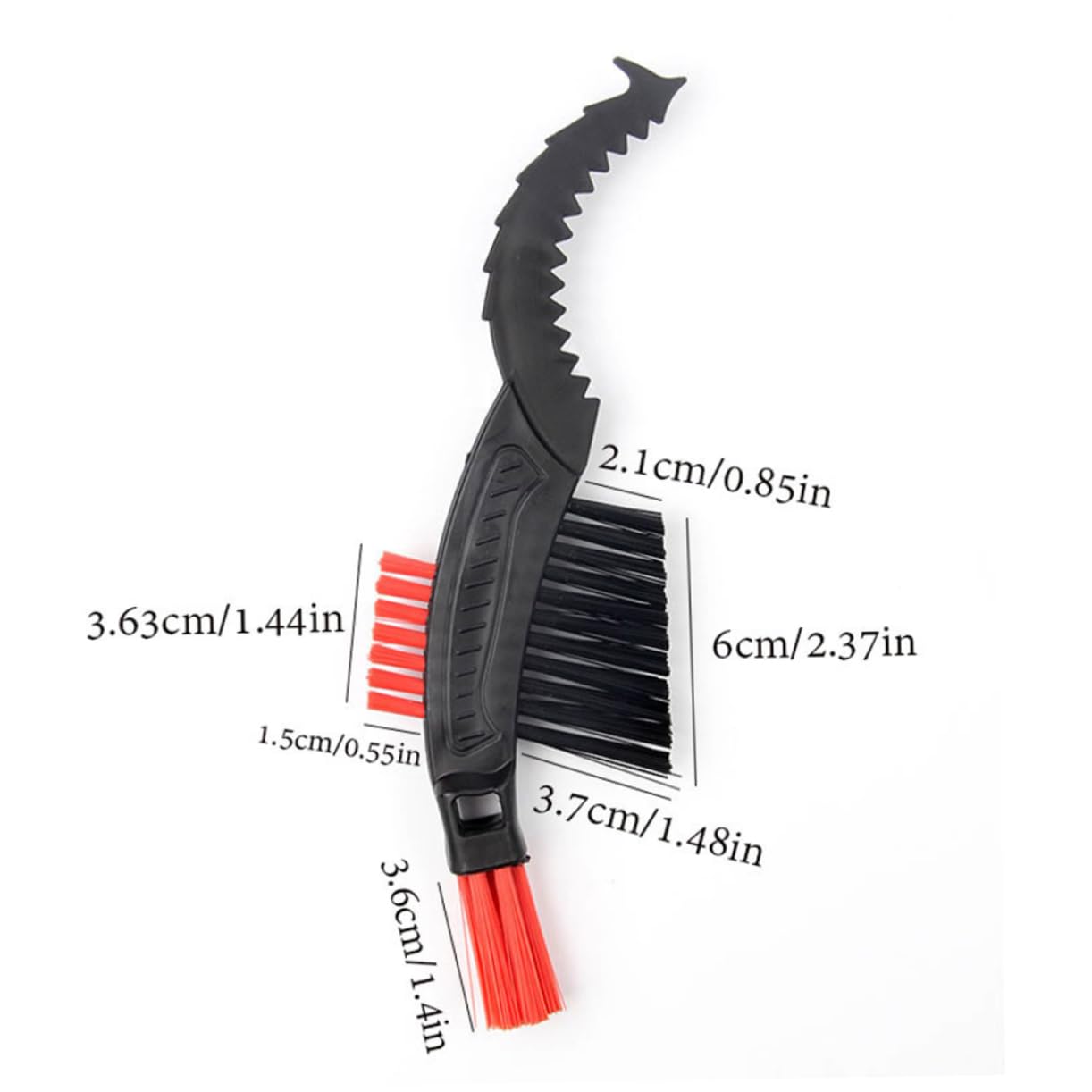 INOOMP 3sets Effiziente Fahrrad Reinigung Auto Clean Brush Kit Kette Clean Reifen Reiniger Rot 3 Stücke * 3
