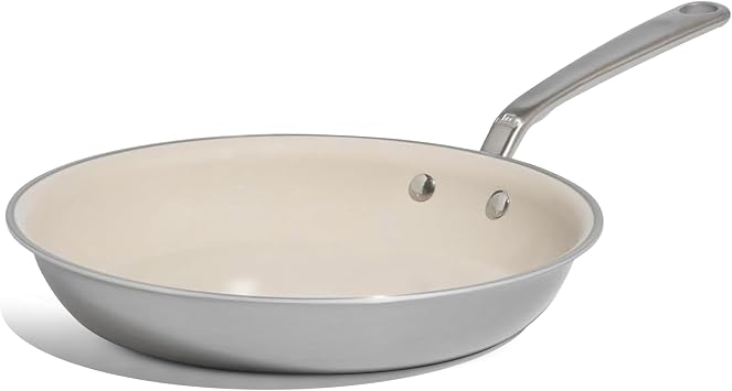 Made In Cookware Ceramic Frying Pan with Non-Stick Coating, 10 inches, 5-Layer, with Stay-Cool Handle, Professional Cookware, Made in the USA, Induction Compatible