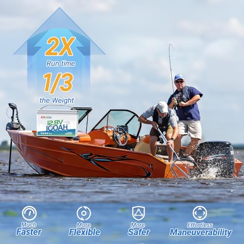 Image of Redodo 12V 100Ah LiFePO4 Battery with Low-Temp Protection, Group 31 Lithium Battery Built-in 100A BMS, 4000+ Deep Cycles, 10-Year Lifetime, Ideal for Trolling Motor, Boat, RV, Off Grid, Cold Areas