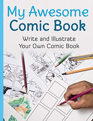 Image of My Awesome Comic Book: Write and Illustrate Your Own Comic Book (Awesome Comic Sketchbooks)