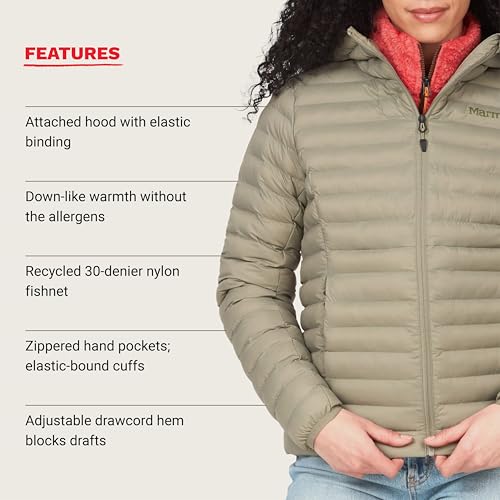 Image of MARMOT Women's Echo Featherless Hoody - Lightweight, Down-Alternative Hooded Insulated Jacket