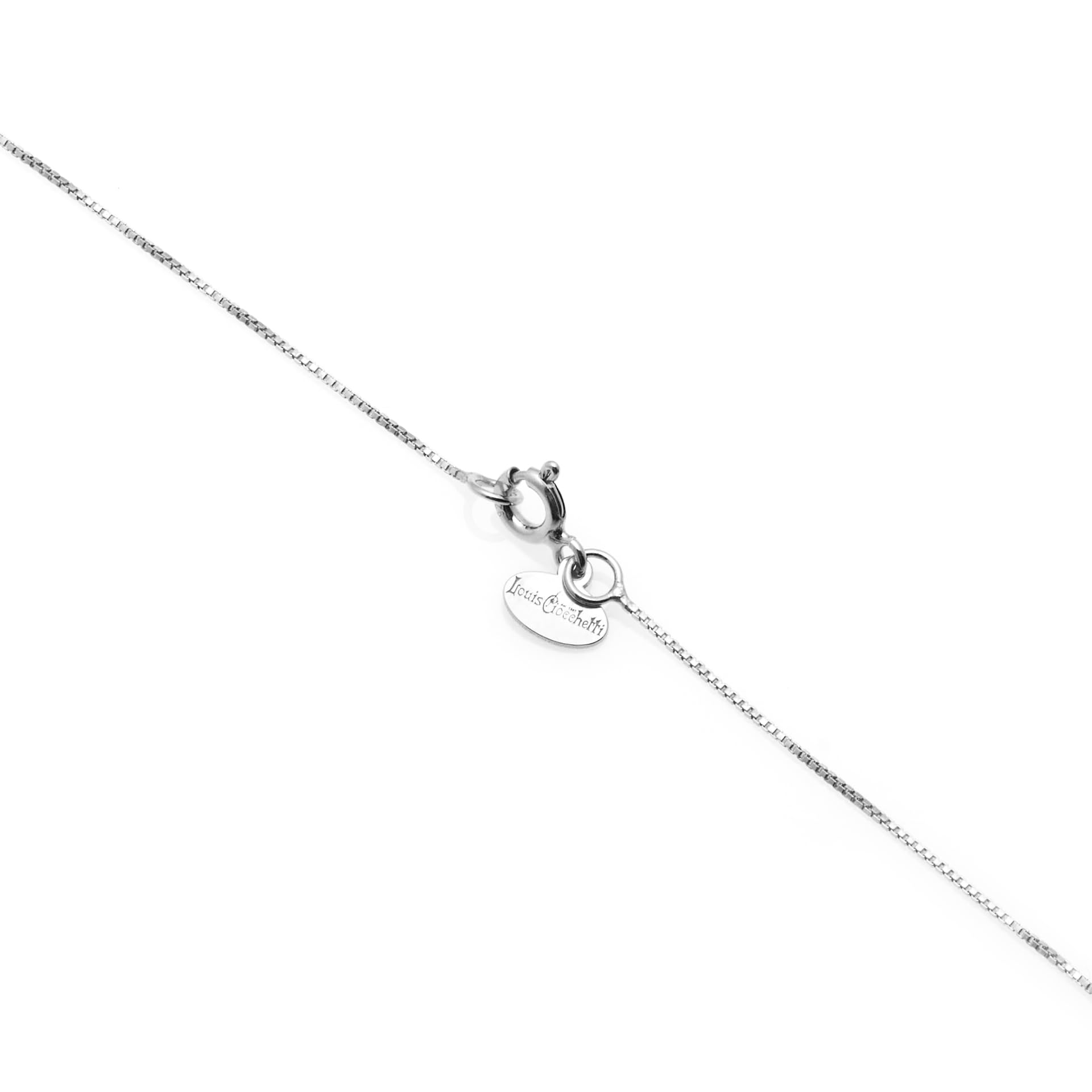 Louis Ciocchetti dal 1887- Catenina Argento 925 Sottile, Fine, Collana donna, Uomo, Collanina Maglia veneziana, ideale per ciondoli, made in italy