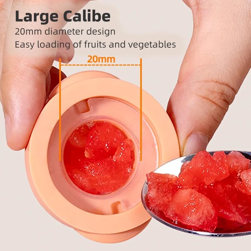 Miniatura 7 de Chupete de silicona 7 en 1 con cuchara, tenedor y cabezales intercambiables, sin BPA, antiahogamiento, autoalimentación para bebés y niños pequeños