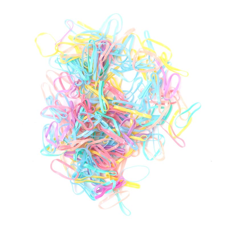 NAVMAV Mini Light Multicolor Rubber Band Small Elastics Stretchy Hair Tie Ponytail Hair Rubberband Holder for Women Girls/kids Toddler 150 Count (B0BR5P36M2) Amazon Price History, Amazon Price Tracker