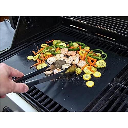 Manta Antiaderente Teflon 30x40cm - Churrasco, Grill e Forno