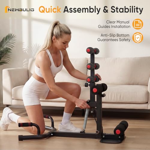 Image of NEWBULIG Deep Squat Machine for Women, Home Gym Fitness Squat Machine | Adjustable Resistance Exercise Equipment, Glutes & Core Workout Equipment, 300 lbs Capacity, 32.9 inchx22.4 inchx36.6 inch