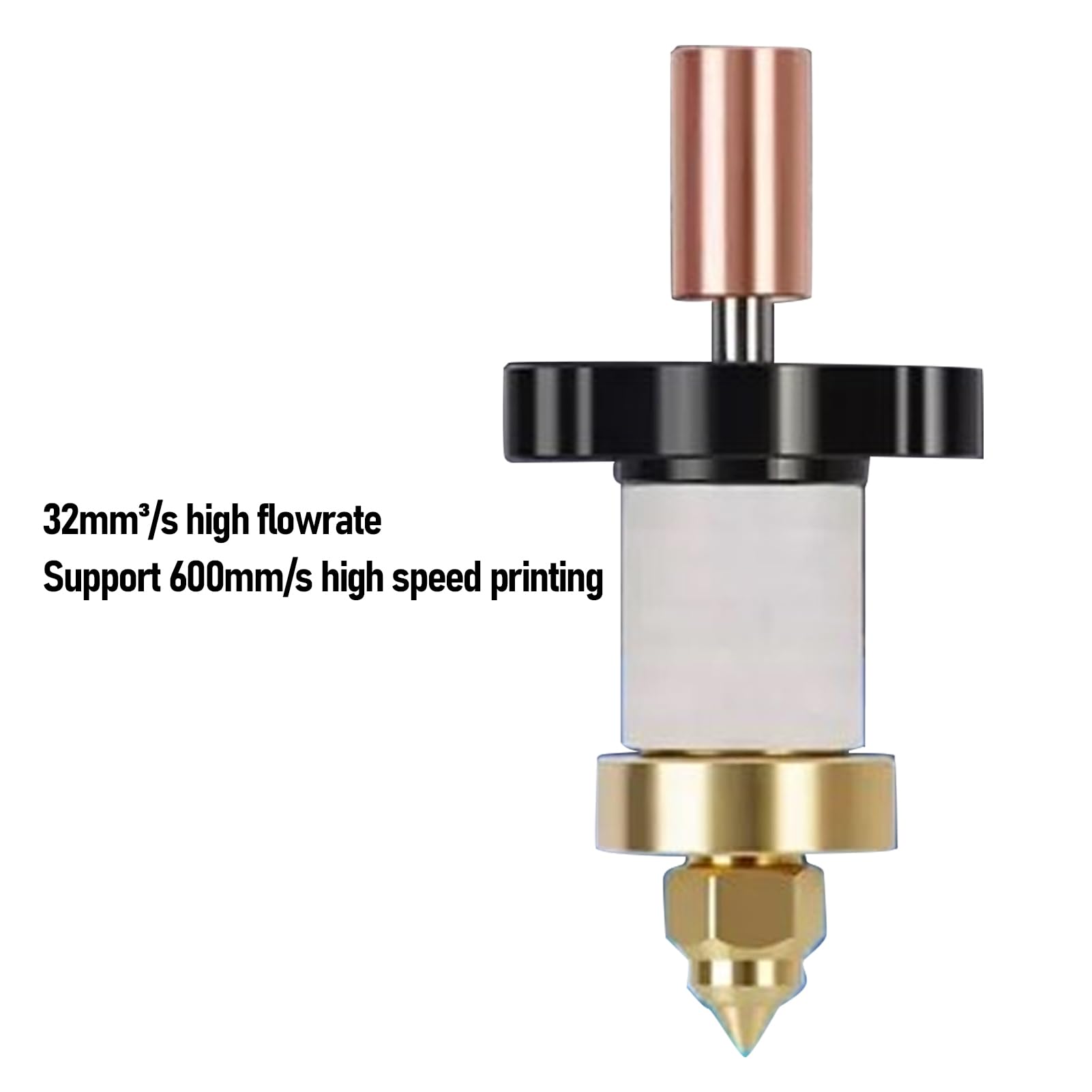 Ender 3 V3 KE Ceramic Hotend Kit, 60 W Wysokotemperaturowy Blok Grzewczy Zamienny, Całkowicie Metalowy, Wysokoprzewodzący, Gorący Koniec Wytłaczarki, Akcesoria do Drukarek 3D