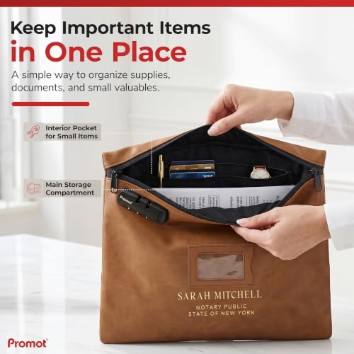 Promot Notary Bag with Lock