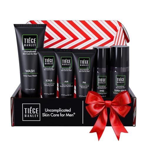 Tiege Hanley Skin Care Set for Men, Anti Aging Routine,