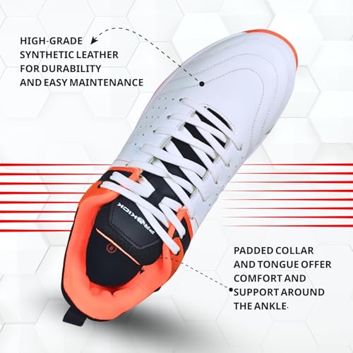 Image of Prokick Revolt Cricket Shoes with Rubber Studs | Lightweight & Durable | All-Round Cricket Footwear for Turf and Hard Ground
