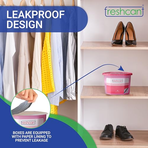 Image of Davsorb Moisture Absorber | Pack of 10-100g each | Dehumidifier for Wardrobe, Cupboards & Drawers, Room, Car, Shoe rack | Refresh Every Place | Fight against Moisture, Mold, Fungus & Bad Odor