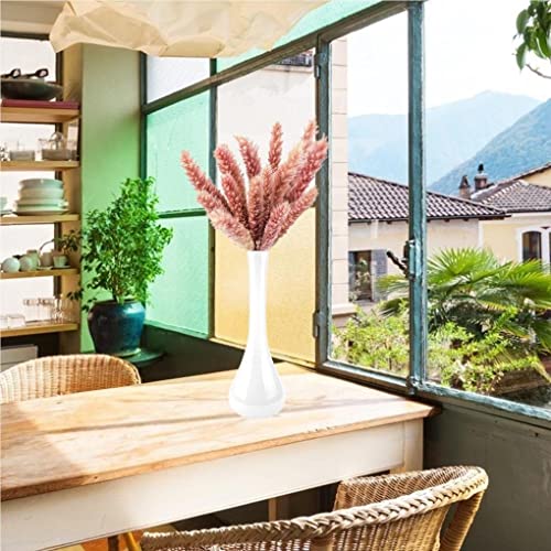 IKEEYUIS 15 Peças Secas Grama Pampa Flor Cacho Natural Buquê Decoração Doméstica Romântica DIY Cana