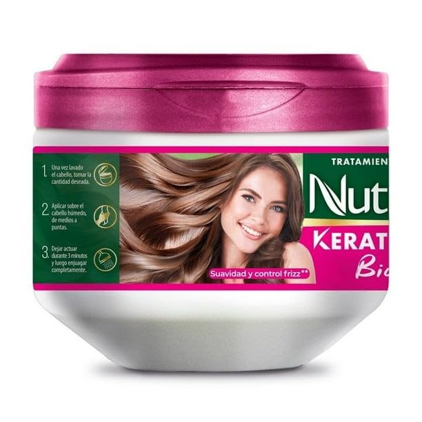 Tratamiento capilar Nutribela 10 keratina natural bioactiva 300 g