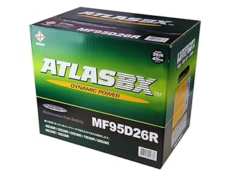 ATLASBX DYNAMIC POWER 「MF95D26R」 Akumulator ATLAS BX Dynamic Power 60Ah 600A UHPB P+