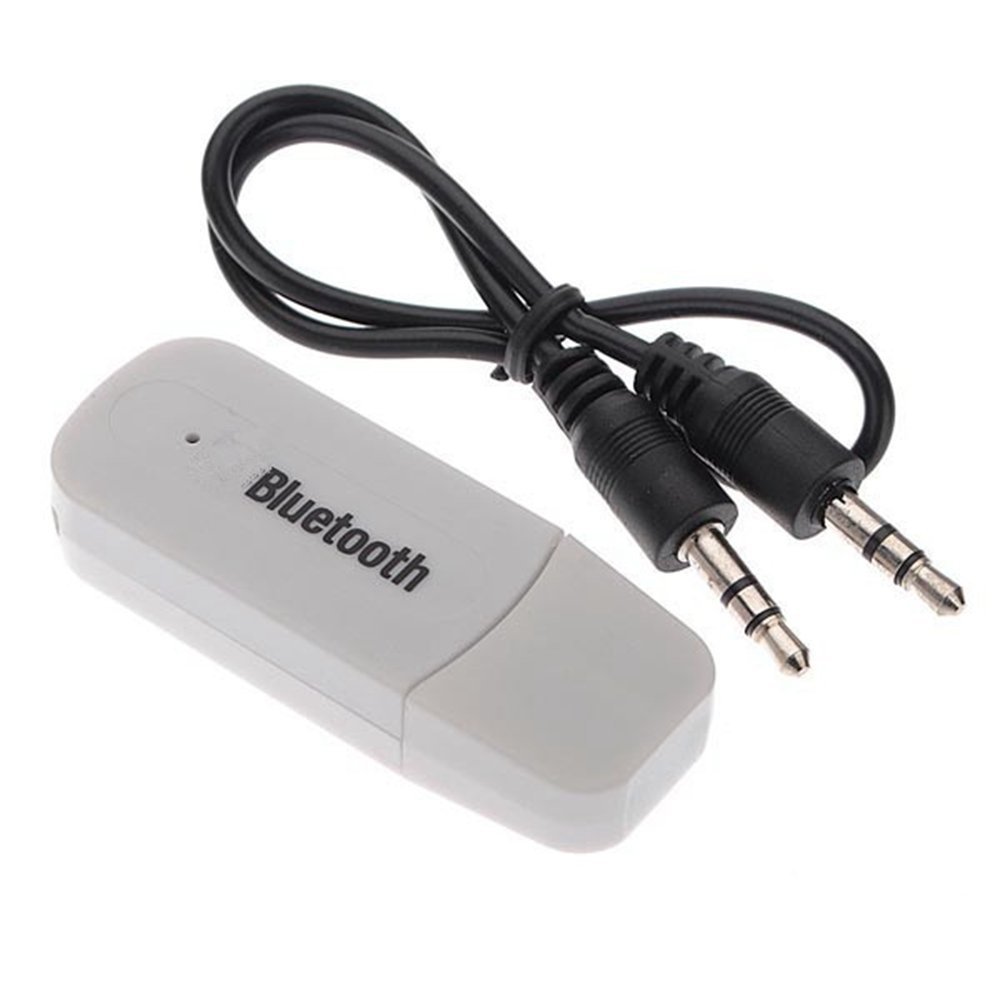 Adaptateur USB Bluetooth 5.1 Voiture Avec Jack 3.5 Mm - Émetteur/Récepteur 2-en-1 - Micro Intégré Pour Appels Mains Libres