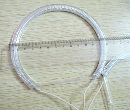 Miniatura 5 de GFJMC CCFL Xenon White Halo Anillos Angel Eye Light Kits de faros