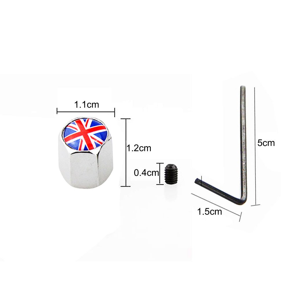 Tappi Pneumatici Auto Coprivolva Pneumatici 8 Cappucci Per Stelo - Foto 2