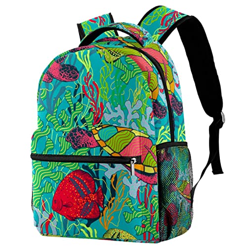 Sac à dos de voyage pour filles et garçons avec porte-bouteille Medium couleur 7