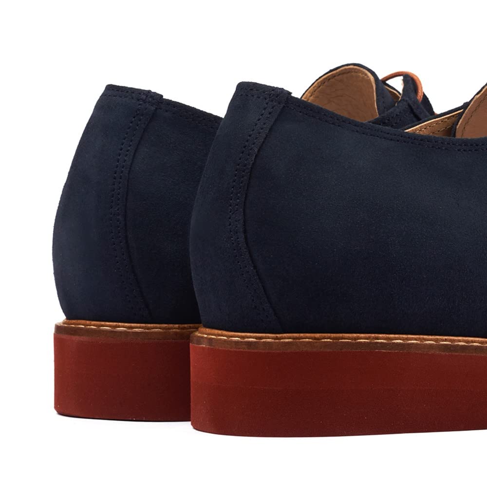 MASALTOS Zapatos de Hombre con Alzas Que Aumentan Altura hasta 7 cm. Fabricados en Piel. Modelo Corby A
