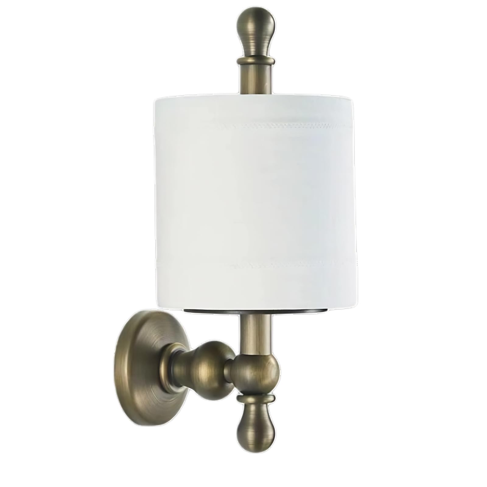 UAOGPLK Toilet Paper Holder, Brass Antique Wall Mounted Toilet Roll Holder