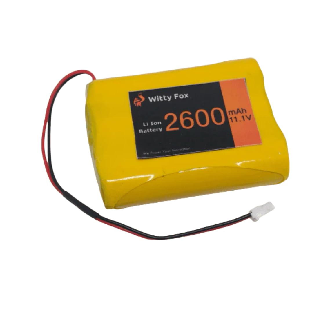 Witty Fox 11.1V 2600Mah Rechargeable Li-Ion Battery | Lithium Ion Battery with 2 Pin JST Connector-picture-12