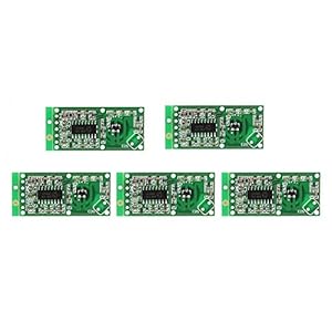 DollaTek 5PCS magnetron-radarsensor RCWL-0516 schakelaarmodule menselijke inductie-redd-detector