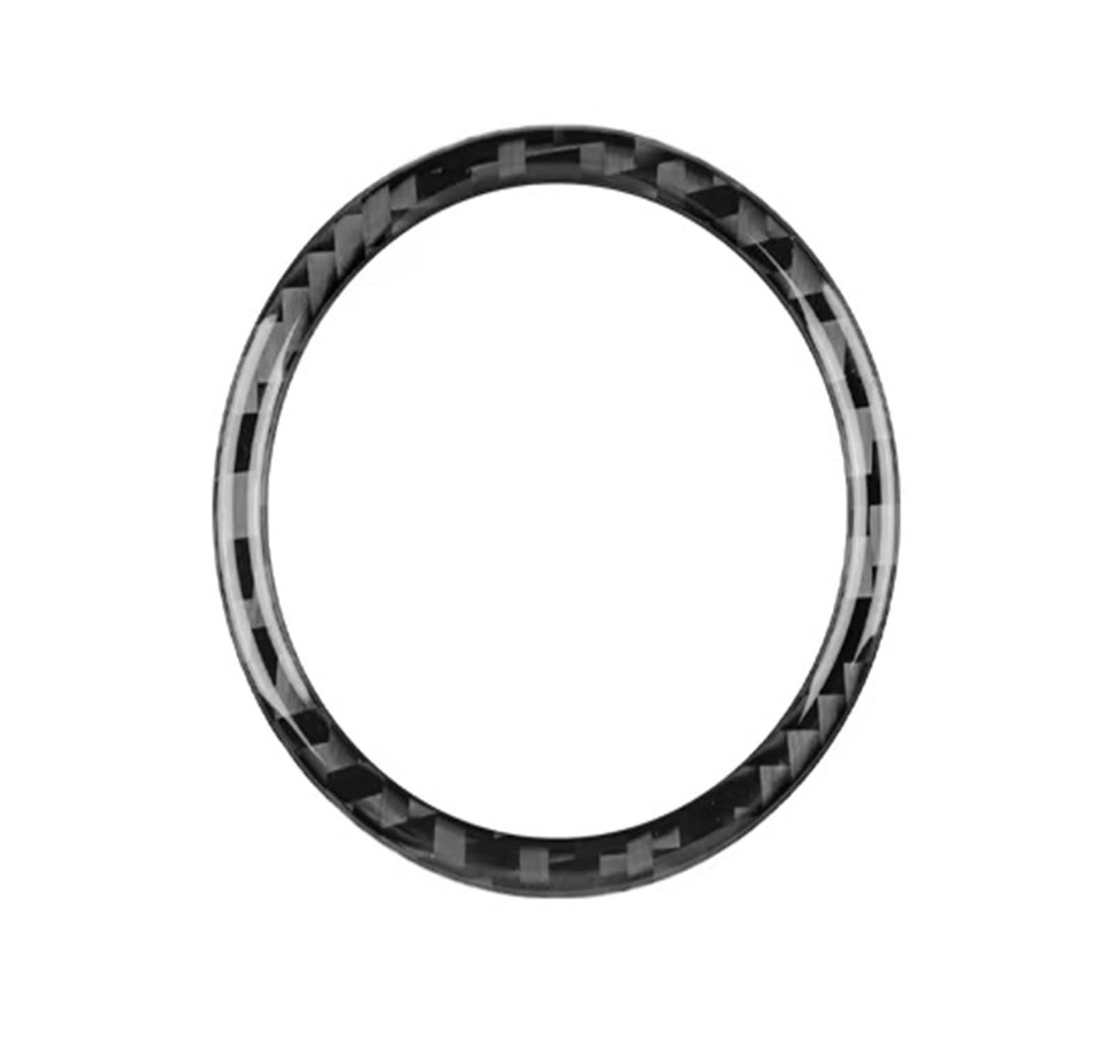 Interior Trim for Subaru for Crosstrek for Impreza 2024 RHD Car Engine Start Stop Button Frame Interior Real Soft Carbon Fiber Sticker Cover Trim Sticker(for RHD Black Carbon)