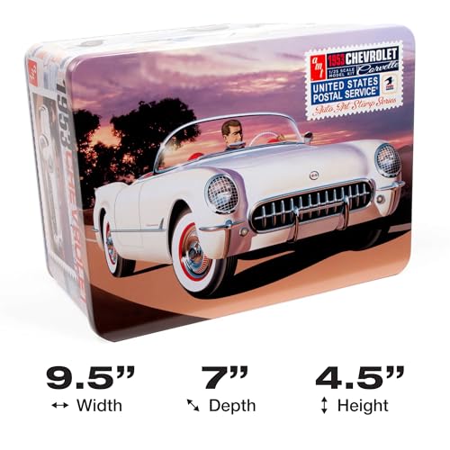 AMT 1953 Chevy Corvette Modelo a Escala 1:25 miniatura 5