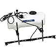 NorthStar ATV Broadcast and Spot Sprayer with 2-Nozzle Boom- 16-Gallon Capacity, 2.2 GPM, 12 Volts
