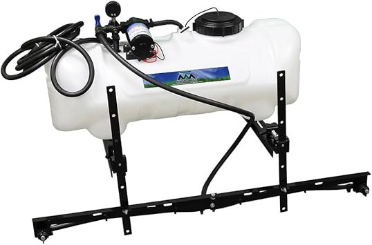 Master Mfg 15-Gallon ATV & UTV Broadcast Boom Sprayer - 7ft Swath, 2.2GPM, 70PSI Max