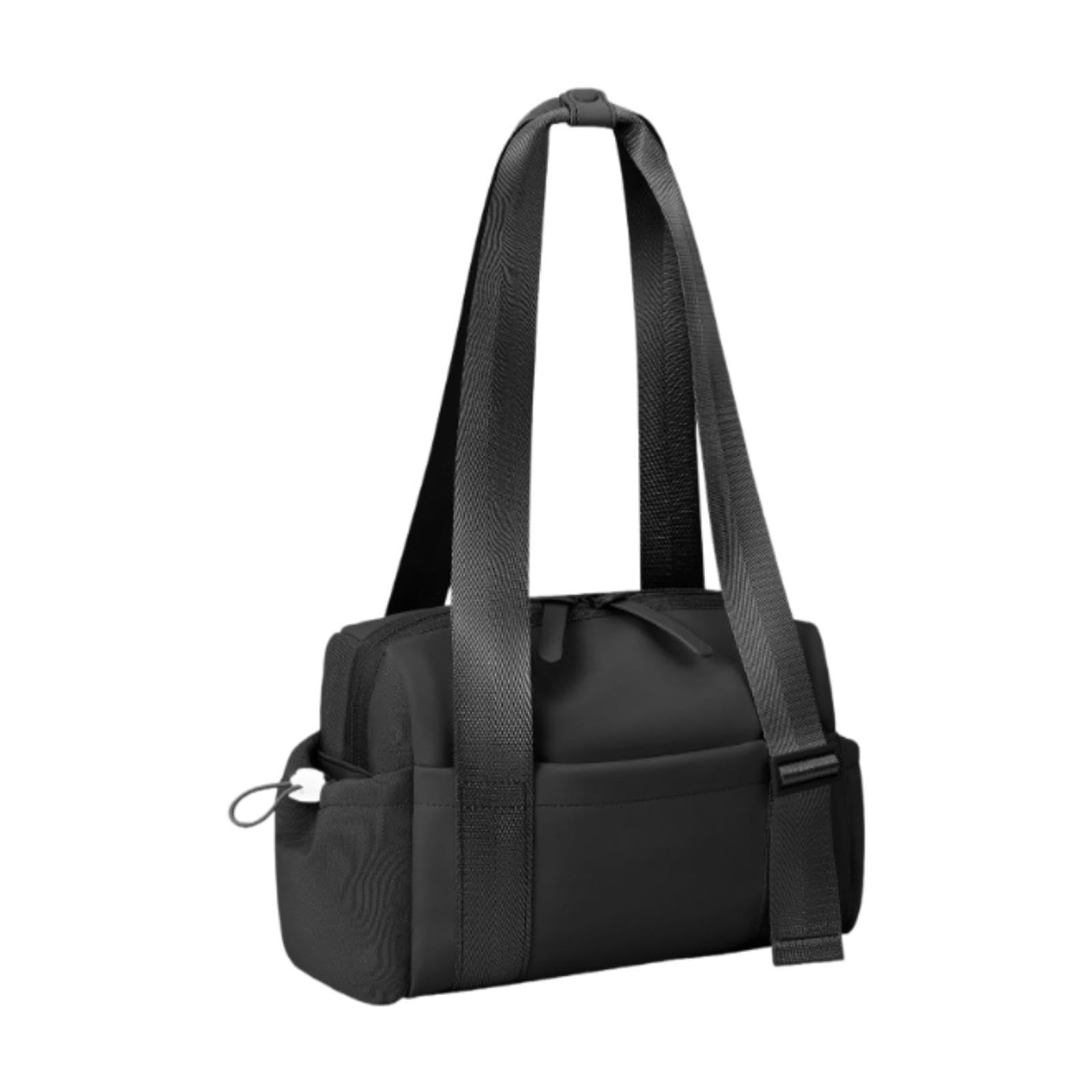 Travel Gym Tote Waterproof Shoulder Handbag for Workout Plane Travel Weekend Black-picture-55