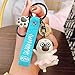 Cartoon Schlüsselbund Cartoon Tanzkatze Keychain Nette lustige Hundepuppe Keyring Frauen Männer Rucksack Auto Schlüsselketten Anhänger Kreative Geschenke (Color : 03)