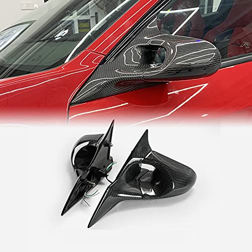 For Civic FK7 FK8 Hatchback Type-R Aero Mirror Left Hand Drive Vehicle Carbon Fiber rearview mirrors Modified Tuned