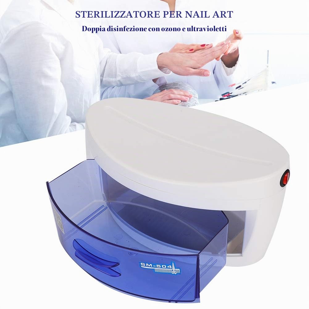 Mobile disinfezione UV portatile 6 W UV box disinfezione intelligente sterilizzatore UV per manicure, strumenti per tatuaggi, strumenti per il trucco, strumenti parrucchiere e spazzolino