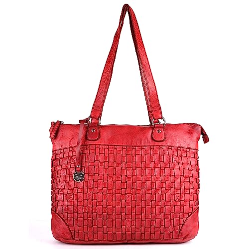 VILENCA HOLLAND Genuine Leather Women's Tote Handbags, Satchel Purse Ladies