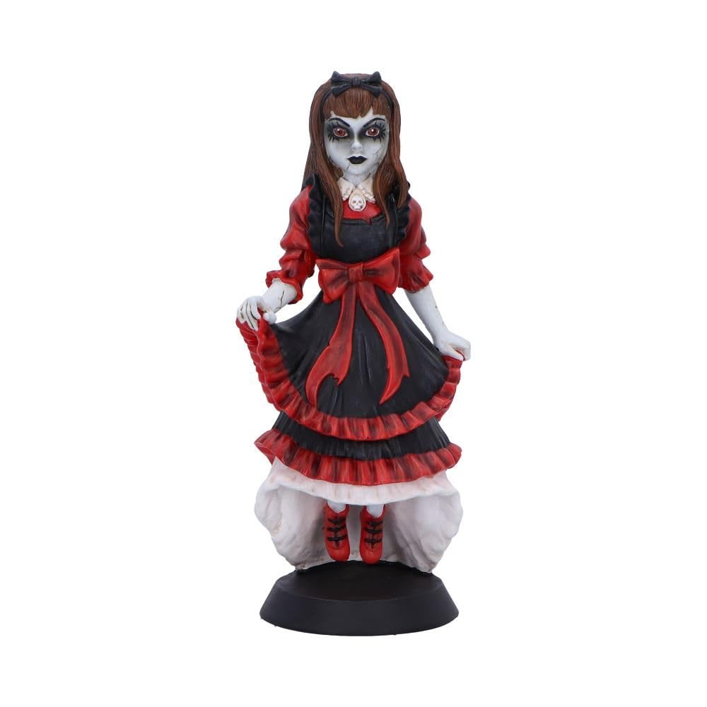 Nemesis Now Haunted Doll by James Ryman, Gothic Horror Collectible, Supernatural Art Piece, Vintage Dark Aesthetic for Horror Fans