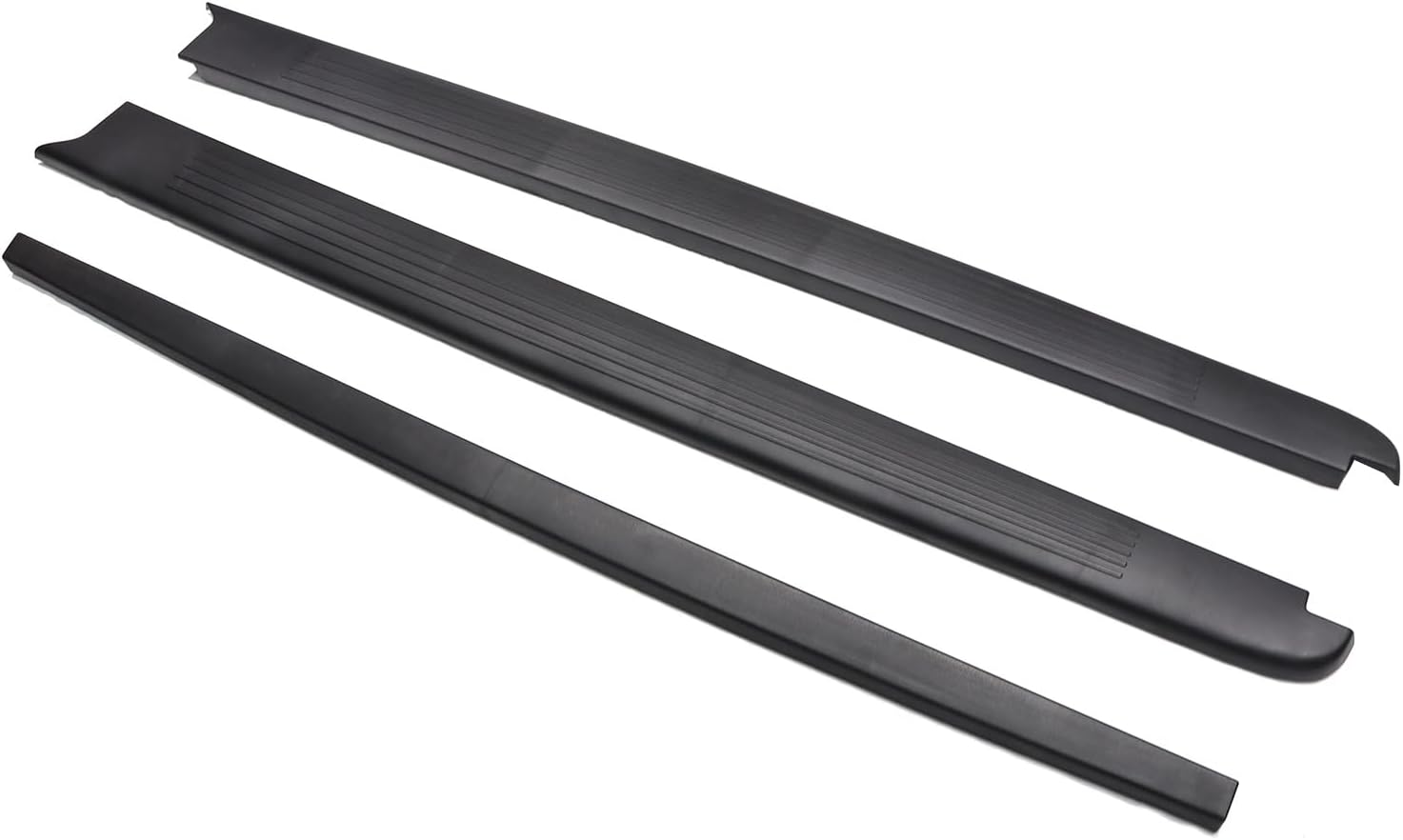 5.5' Style Side RH & LH Bed Rail Cap & Tailgate Top Molding Cap Cover Kit for 2004 2005 F-o-r-d F-150 Excluding King Ranch, Do not for Long Bed Style