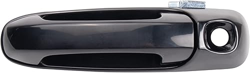 Miniatura 749 de TRQ Manija de puerta exterior texturizada LH del conductor trasero para Chevy GMC Pickup Truck SUV