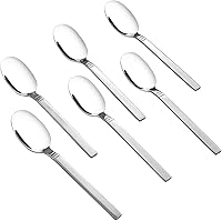 Vista 1 de Cucharas de café de acero inoxidable de 12 piezas, cuchara pequeña para expreso, mini cuchara